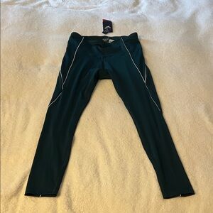 Reebok Dark Green Athletic Leggings size L
